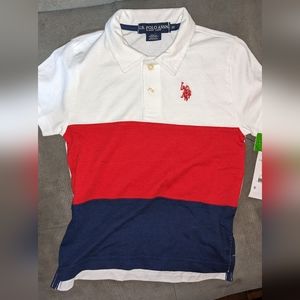 U. S. Polo Assn. Young Boy's Polo Shirt, NWT
